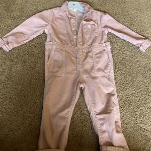 Girls pink pantsuit